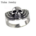 Custom Stainless Steel Skull Ring Manufacturer